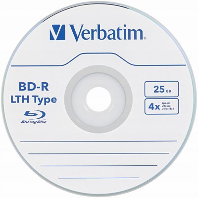 Verbatim BD-R SL 25GB 6x, printable, spindle, 25ks (43811) – Zboží Mobilmania
