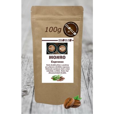 Monro na přípravu Espressa zrnková 0,1 kg – Hledejceny.cz
