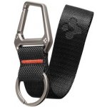 Přívěsek na klíče Spigen Carabiner With KeyRing 2 Pack, black (AHP08270) – Sleviste.cz