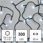 EMOS LED vánoční cherry řetěz kuličky venkovní i vnitřní studená bílá časovač Rozměr: 48 m – Hledejceny.cz