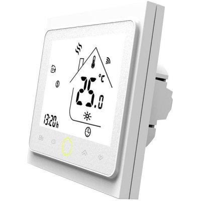 Smart termostat MOES WHT-002-GB White WiFi Tuya