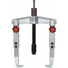 KS TOOLS Univerzální hydraulický rychloupínací dvouramenný stahovák s prodlouženými háky, 80–250 mm