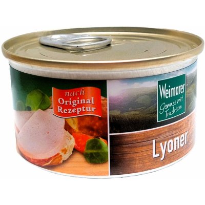 WEIMARER Lyoner jemný vepřový lunchmeat 125 g – Zboží Dáma