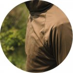 Korda triko UPF Hooded Top Dark khaki – Zboží Dáma