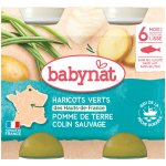 Babybio Brambory a zelené fazolky s treskou 2 x 200 g – Hledejceny.cz