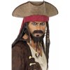 Klobouk pirátský s vlasy a šátkem Jack Sparrow