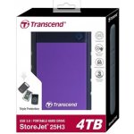 Transcend StoreJet 25H3P 4TB, TS4TSJ25H3P – Zboží Mobilmania