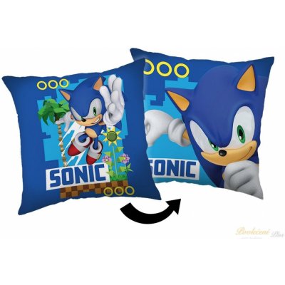 Jerry Fabrics Polštář Sonic 40x40 – Zbozi.Blesk.cz