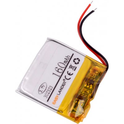 Li-Pol baterie 160mAh, 3.7V, 302323 – Sleviste.cz