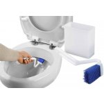 Maximex Úhlový kartáč na čištění toalety – Zboží Dáma