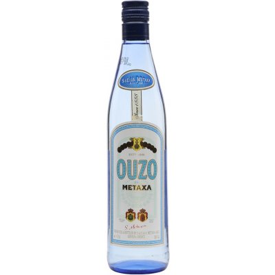 Ouzo by Metaxa 38% 0,7 l (holá láhev) – Zboží Mobilmania