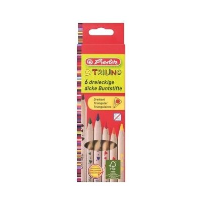 Pastelky 6 ks. Trilino, troj. - Pelikan – Hledejceny.cz