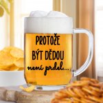 Ahome na pivo Protože být dědou není prdel 500 ml – Zboží Mobilmania