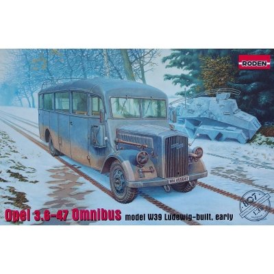 Roden Opel Blitz 3.6 47 Omnibus W39 Ludewig early 807 1:35