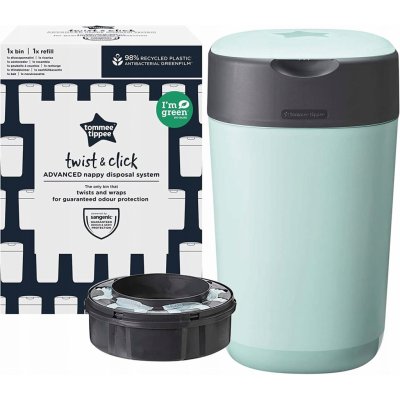 Tommee Tippee Sangenic Twist & Click Modrý – Zboží Mobilmania