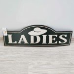 Clayre & Eef Dekorativní cedule Ladies, 16 cm – Hledejceny.cz