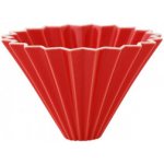 Origami Dripper keramický S červený – Sleviste.cz