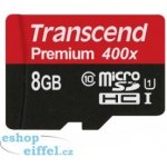 Transcend microSDHC 8 GB UHS-I TS8GUSDCU1 – Zboží Živě