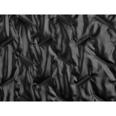 Prošívaná šusťákovina / prošev zateplená s podšívkou, střední, 2 černá – Zboží Dáma