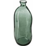 Atmosphera Váza nasekaná, skleněná láhev, barva khaki, 35 cm – Hledejceny.cz
