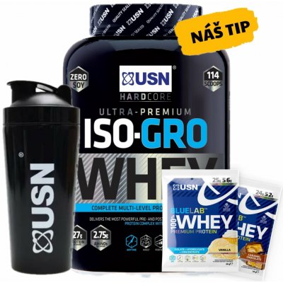USN ISO-GRO WHEY 2000 g – Hledejceny.cz