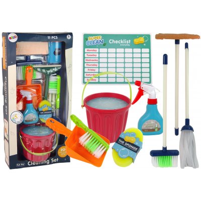 RKToys Dětský úklidový set 11v1 Clean & Fun – Hledejceny.cz