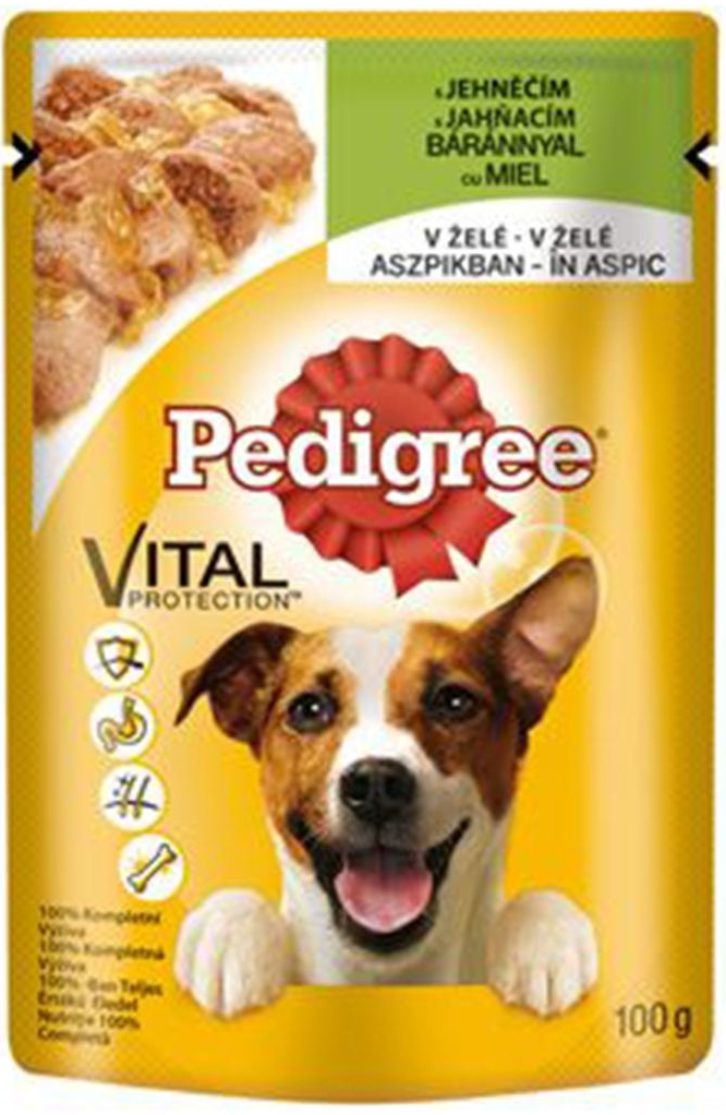 Pedigree s jehněčím masem 100 g