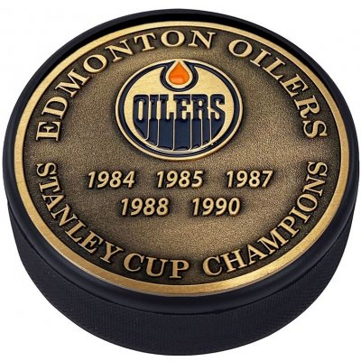 Fanatics Puk Edmonton Oilers Stanley Cup Champions Medallion Collection – Zboží Mobilmania