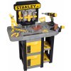 Malý kutil Smoby pracovní dílna skládací Stanley Open Bricolo Workbench s 37 doplňky