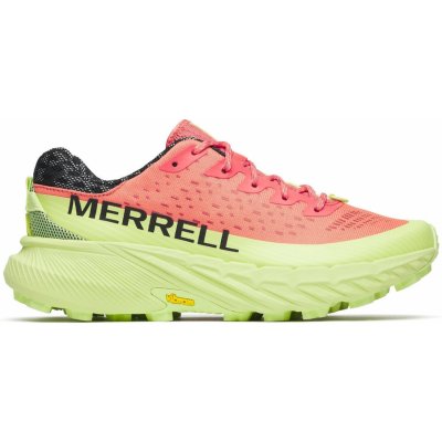 Merrell Agility Peak 5 růžová/zelená – Zboží Dáma