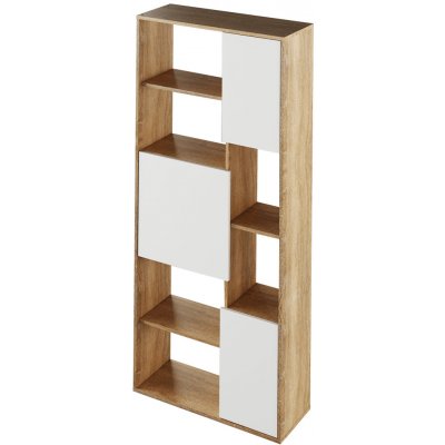 Kondela Regál ULIMI dub sonoma/bílá – Zbozi.Blesk.cz