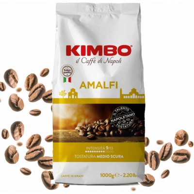 Kimbo Caffé Amalfi káva 1 kg – Zbozi.Blesk.cz