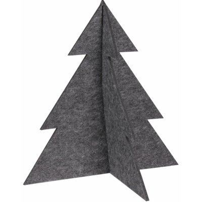 Vánoční stromeček PINE šedý různé velikosti Mybesthome Rozměr: 14x15 cm – Hledejceny.cz
