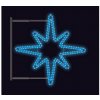 Vánoční osvětlení CITY SM-999069B Hvězdice 120x120 cm modrá
