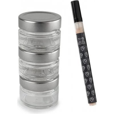 Peugeot Maestro sada 3 zásobníků na pepř s popisovačem – Hledejceny.cz