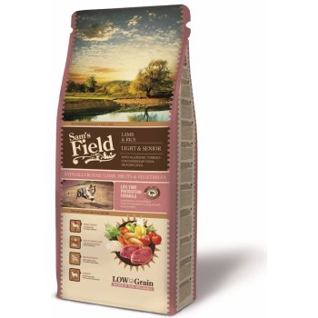 Sam's Field Light & Senior Lamb & Rice 13 kg