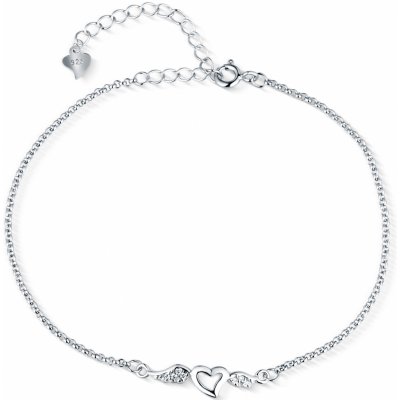 Olivie stříbrný Srdce s křídly 0005 – Zboží Mobilmania