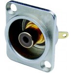 Cinch-Chassis-zásuvka / kov. Amphenol ACJB-BLK černý/ černý – Hledejceny.cz