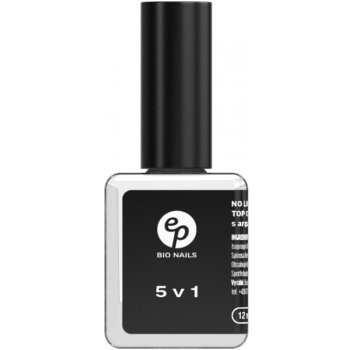 BIO nails 5v1 zpevňovač nehtů lak s arganovým olejem 12 ml