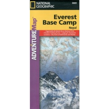 Everest Base Camp Nepál Adventure Map GPS komp. NGS