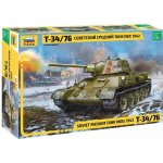 Zvezda Tank T-34-76 UTZ Nut stavebnice 1:35 – Zbozi.Blesk.cz