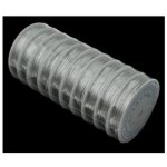 drát měděný, barva stříbro 0,8 mm/ 3,5 m – Zboží Dáma