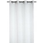 STOF Záclona s leopardím vzorem CAMBODGE, 140 x 260 cm, zvířecí motiv bílý – Hledejceny.cz