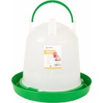 Flamingo Twist Napáječka kulatá zelená/bílá 7 l – Zboží Dáma