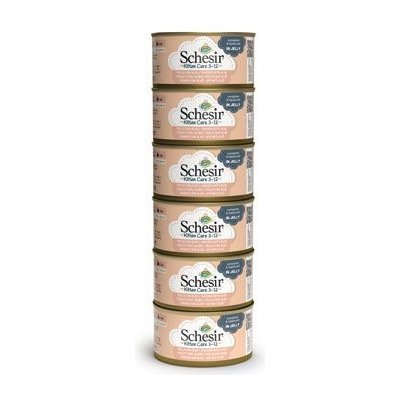 Whitebridge Pet Brands Schesir Cat Kitten kuřealoe 6 x 85 g