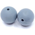 Silikonový korálek 12 mm šedý – Sleviste.cz