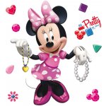 AG Design DKs 1084 samolepící dekorace Disney Minnie Mouse 30x30 cm – Zboží Mobilmania