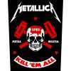 Nášivka Zádová Nášivka Metal Militia