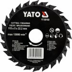 Rotační rašple pilková 115 mm Yato YT-59160 – Zboží Dáma