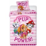 APtex povlečení Tlapková Patrola Pup Power růžové 40 x 60 , 100 x 135 cm – Zbozi.Blesk.cz